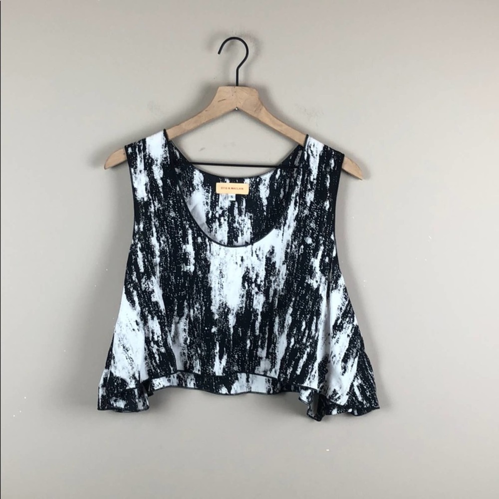 Otis & Maclain Flowy Cropped Top (Small)